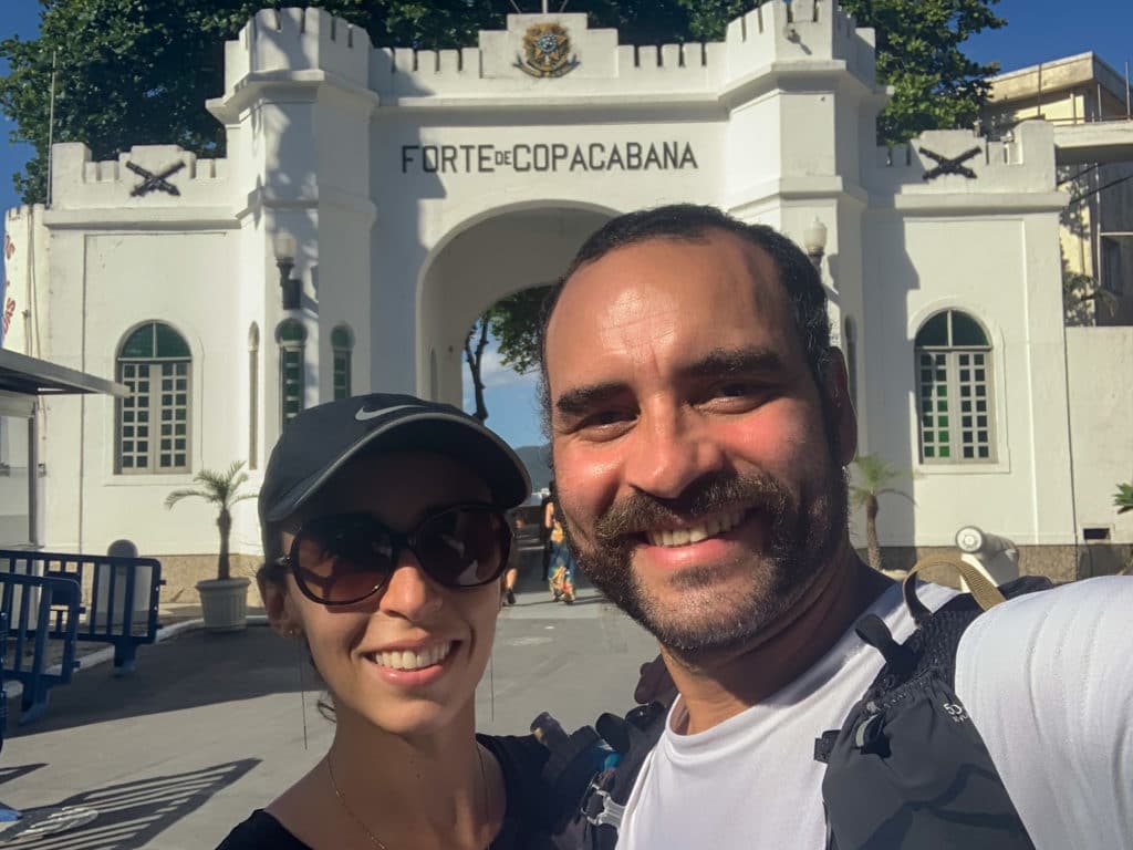 Entrada do Forte de Copacabana no Rio de Janeiro