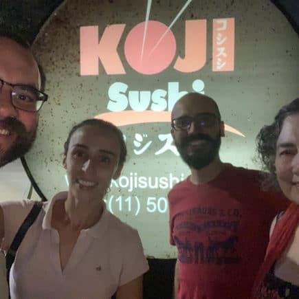 Foto da entrada dp Koji Sushi