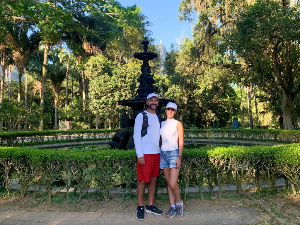 Fonte do Chafariz das musas o Jardim Botanico no Rio de Janeiro