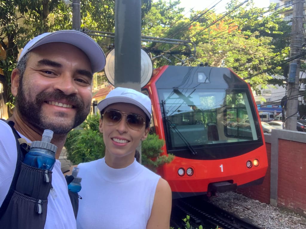 Trem do Corcovado no Rio de Janeiro