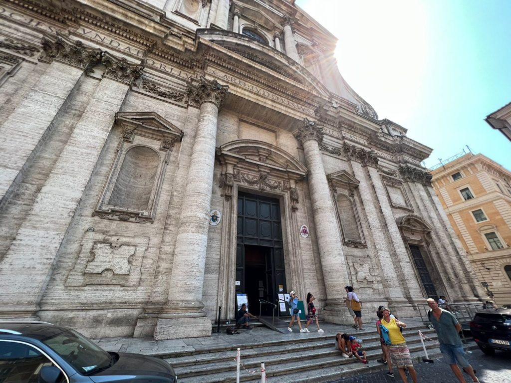 Igreja de Santo Inácio de Loyola em Roma