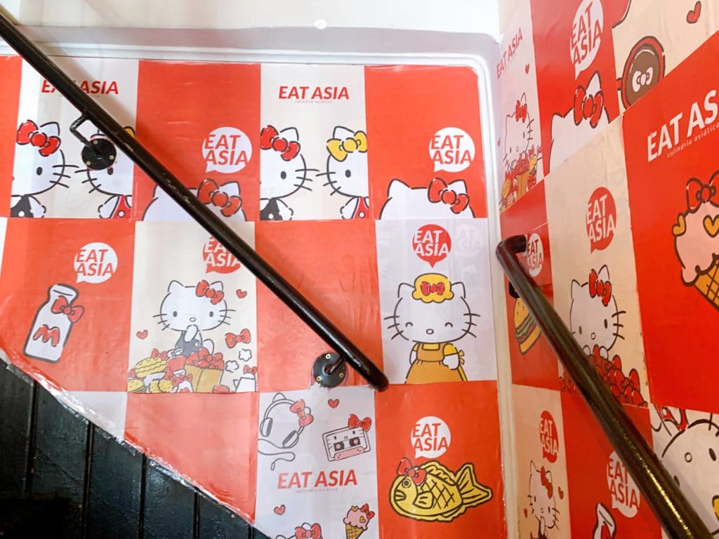 Eat Asia restaurante escada