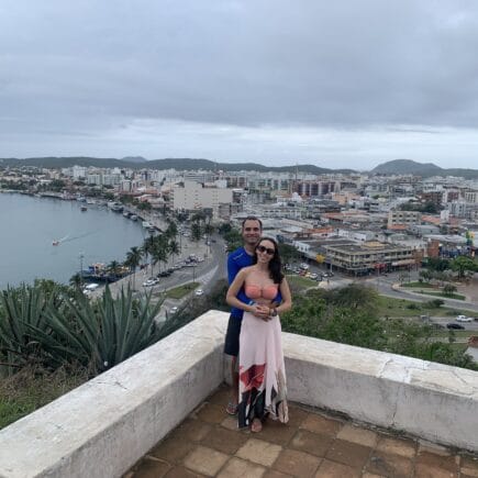 mirante no Morro da Guia cabo frio