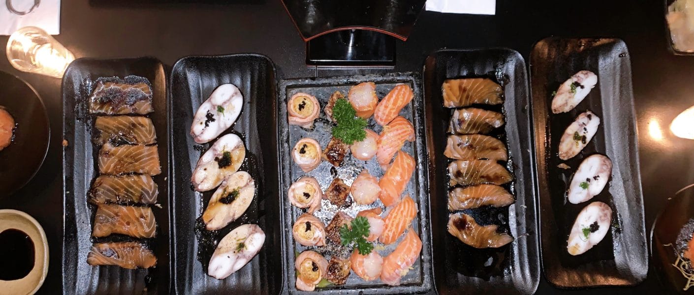 Oguru Sushi e Bar pratos