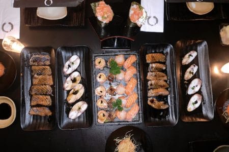 Oguru Sushi e Bar pratos