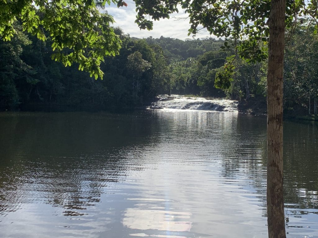 Segunda queda e poção da Cachoeira do Tijuípe - Itacaré