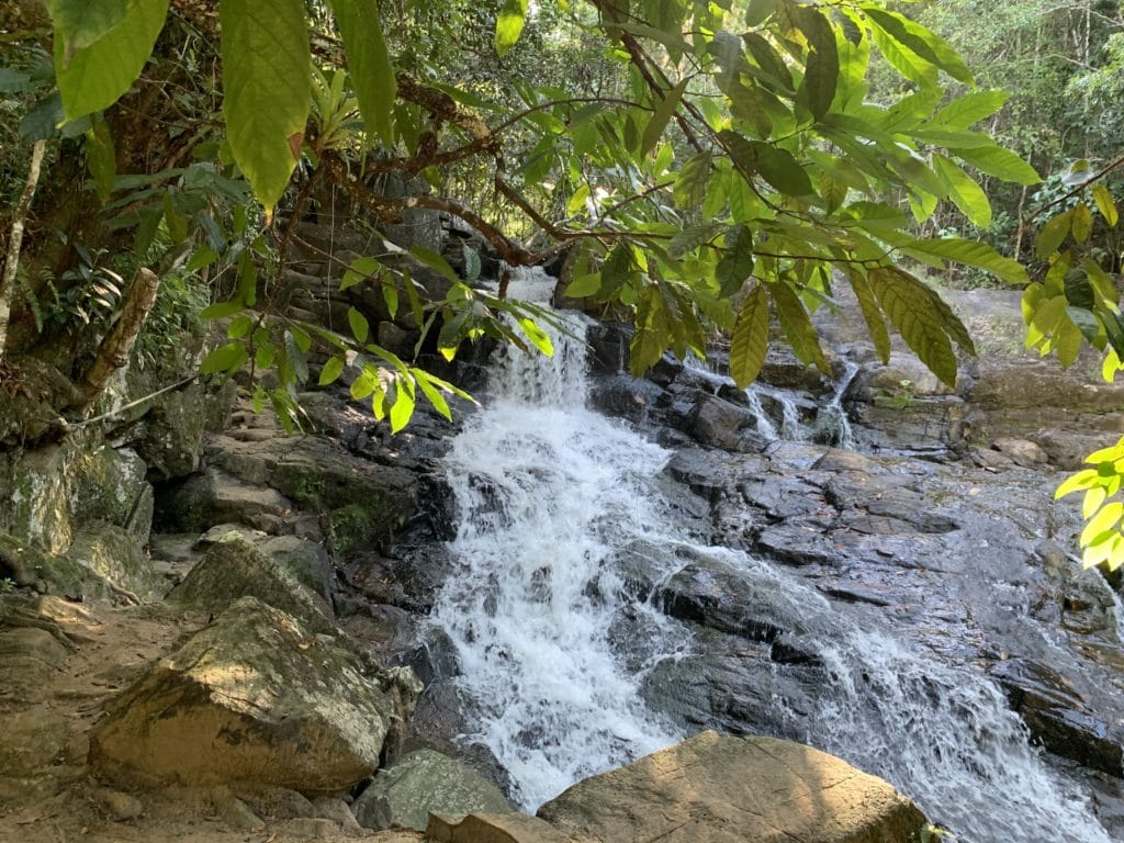 Queda d'água da Cachoeira do Cleandro - Itacaré