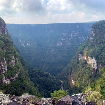 Cânion Fortaleza, em Cambará do Sul - RS.