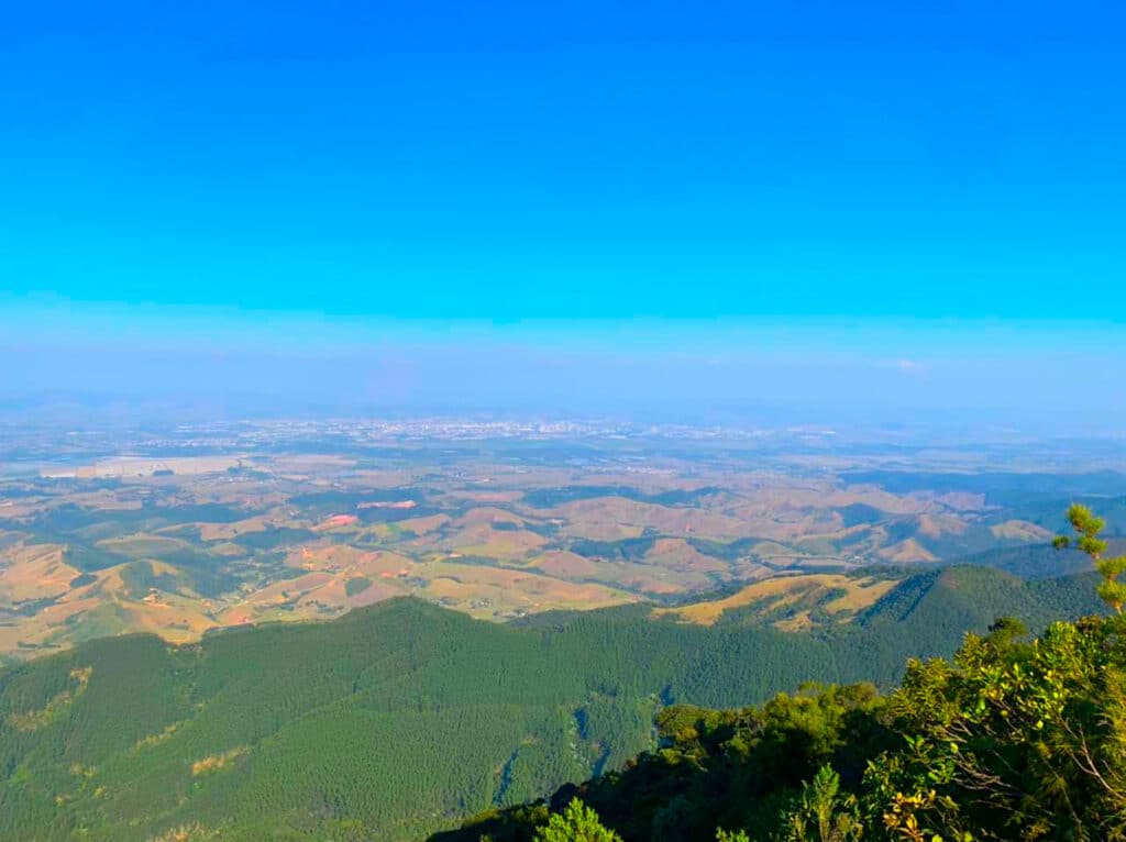 Pico Agudo - Vista para o vale