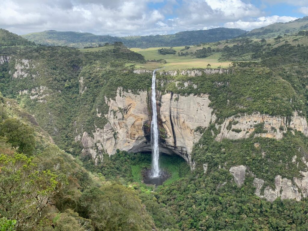 Cachoeira dos Bugres em Urubici