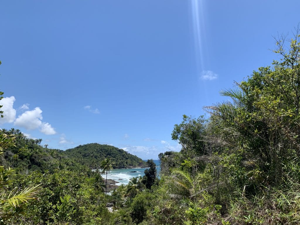 Vista da Praia de Camboinha - Itacaré
